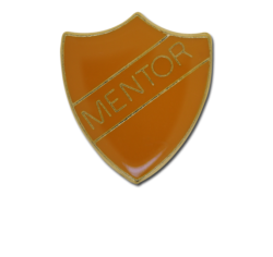 Mentor Enamelled Shield Badge 25
