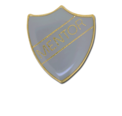 Mentor Enamelled Shield Badge 26
