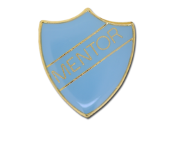 Mentor Enamelled Shield Badge 23