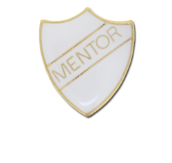 Mentor Enamelled Shield Badge 20