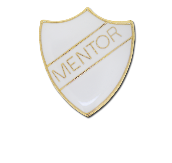 Mentor Enamelled Shield Badge 6