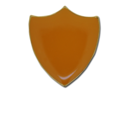 Plain Shield Enamelled Shield Badge 25