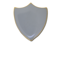 Plain Shield Enamelled Shield Badge 26