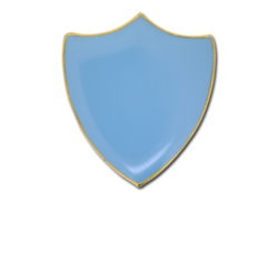 Plain Shield Enamelled Shield Badge 23