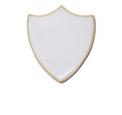 Plain Shield Enamelled Shield Badge 20