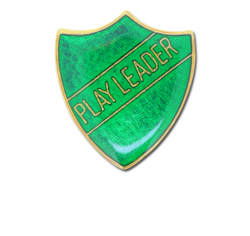 Play Leader Enamelled Shield Badge 18