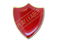 Play Leader Enamelled Shield Badge
