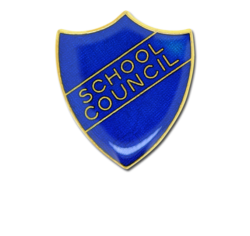 School Council Enamelled Shield Badge 17
