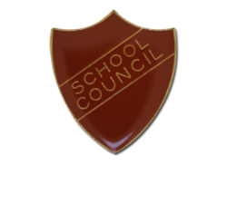 School Council Enamelled Shield Badge 27