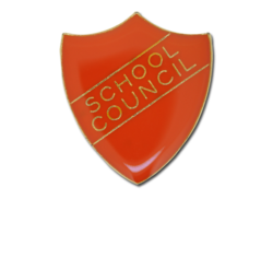 School Council Enamelled Shield Badge 22