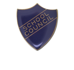 School Council Enamelled Shield Badge 19