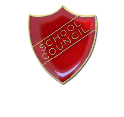 School Council Enamelled Shield Badge 15