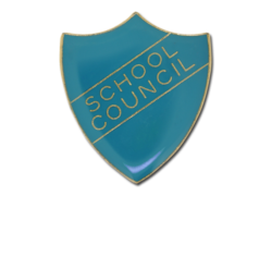 School Council Enamelled Shield Badge 28