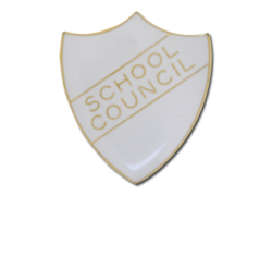School Council Enamelled Shield Badge 20