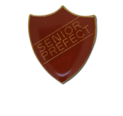 Senior Prefect Enamelled Shield Badge 27