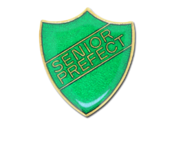 Senior Prefect Enamelled Shield Badge 18