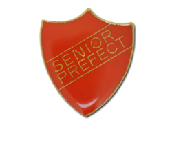 Senior Prefect Enamelled Shield Badge 22