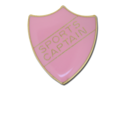 Sports Captain Enamelled Shield Badge 21