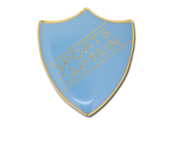 Sports Captain Enamelled Shield Badge 23
