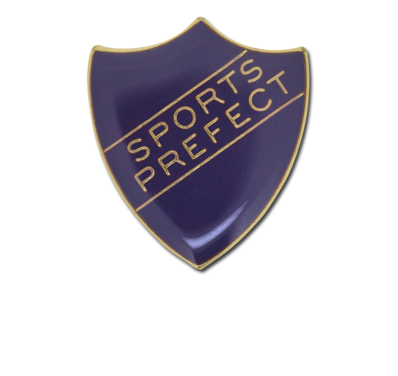 Sports Prefect Enamelled Shield Badge 5
