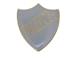 Sports Prefect Enamelled Shield Badge 26