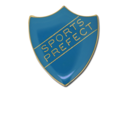 Sports Prefect Enamelled Shield Badge 28