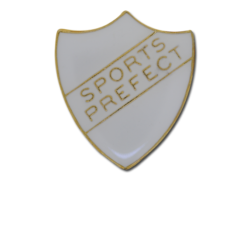Sports Prefect Enamelled Shield Badge 20