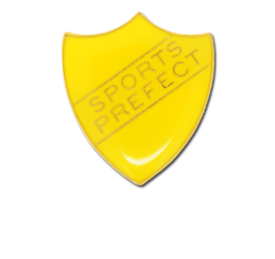 Sports Prefect Enamelled Shield Badge 16