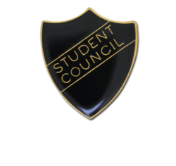 Student Council Enamelled Shield Badge 24
