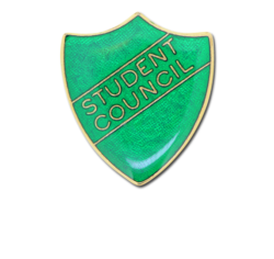 Student Council Enamelled Shield Badge 18