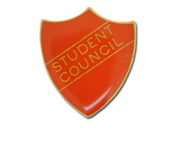 Student Council Enamelled Shield Badge 22
