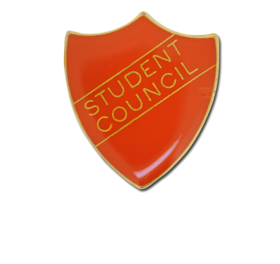 Student Council Enamelled Shield Badge 8
