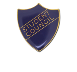 Student Council Enamelled Shield Badge 19