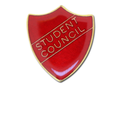 Student Council Enamelled Shield Badge 15