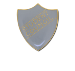 Student Council Enamelled Shield Badge 26