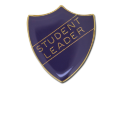 Student Leader Enamelled Shield Badge 19