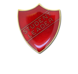 Student Leader Enamelled Shield Badge 15