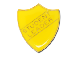 Student Leader Enamelled Shield Badge 16