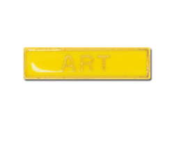 Art Small Bar Badge 16