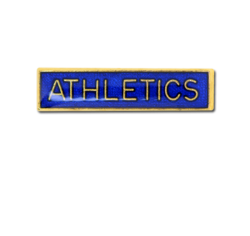 Athletics Small Bar Badge 17