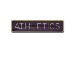 Athletics Small Bar Badge 19