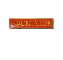 Badminton Small Bar Badge 22