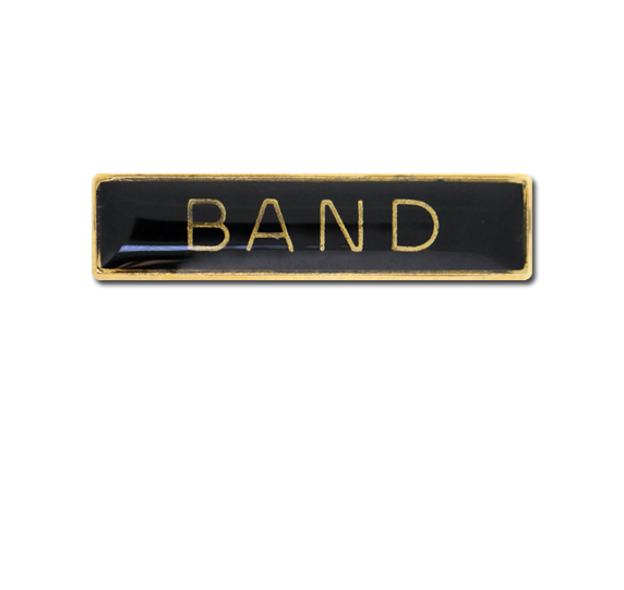 Band Small Bar Badge 10
