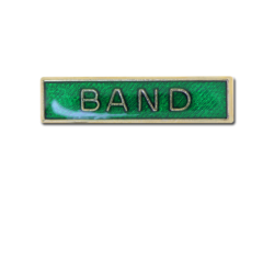Band Small Bar Badge 18