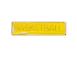 Basketball Small Bar Badge 16
