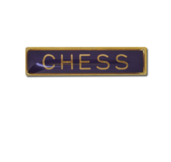 Chess Small Bar Badge 19