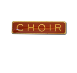 Choir Small Bar Badge 27