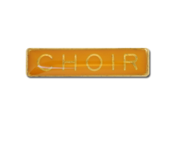 Choir Small Bar Badge 25