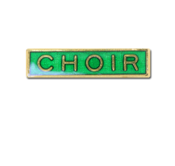 Choir Small Bar Badge 18