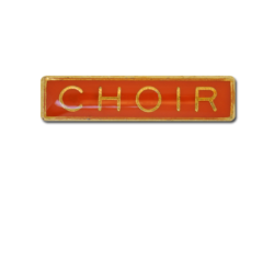 Choir Small Bar Badge 22